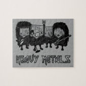 Zware metalen legpuzzel (Horizontaal)