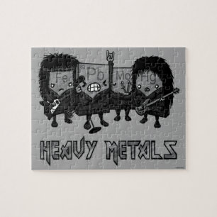 Zware metalen legpuzzel