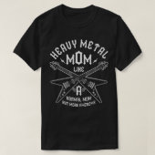 Zware metalen moeder, maar Geweldige metalen gitaa T-shirt (Design voorkant)