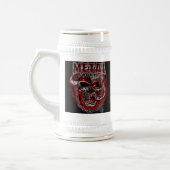 Zware metalen monster bierpul (Links)
