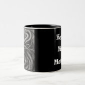 Zware metalen monster tweekleurige koffiemok (Center)