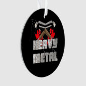 Zware metalen ornament (voorkant)