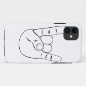 Zware metalen paarden iPhone 5 Hoesje (Achterkant (horizontaal))