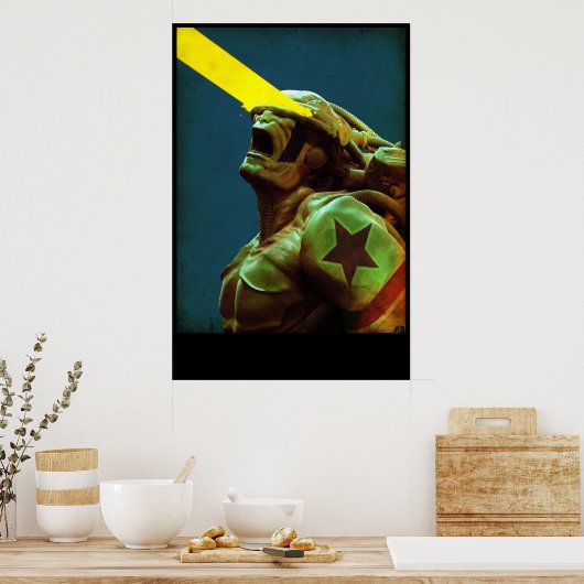 zware metalen poster (Keuken)