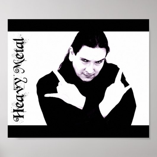 Zware metalen Poster (Voorkant)