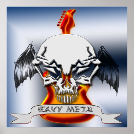 Zware metalen Poster (Voorkant)