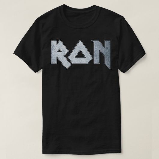 Zware metalen Ron T-shirt (Design voorkant)