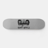 Zware metalen skateboard (Horizontaal)