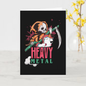 Zware metalen skeleton kaart (Gele Bloem)