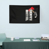 Zware metalen spandoek (Beurs)