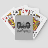 Zware metalen speelkaarten (Achterkant)