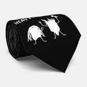 Zware metalen stropdas (Opgerold)