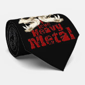 Zware metalen Stropdas (Opgerold)