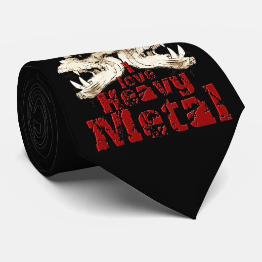 Zware metalen Stropdas (Opgerold)