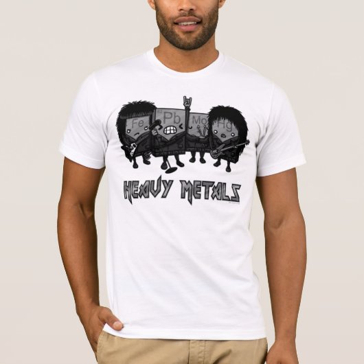 Zware metalen t-shirt (Voorkant)