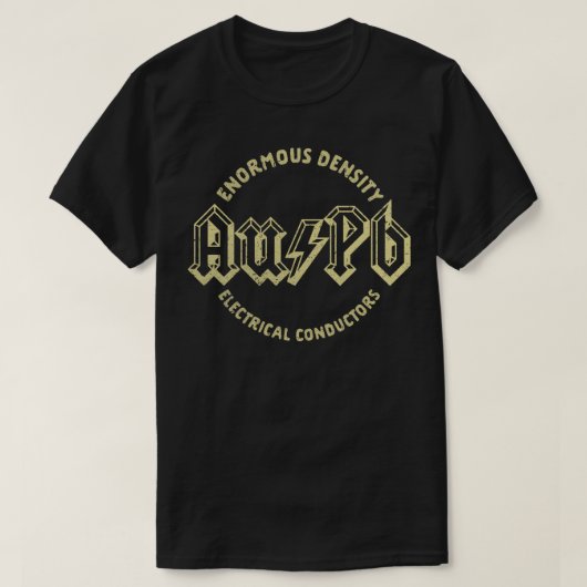 Zware metalen t-shirt (Design voorkant)