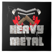 Zware metalen tegeltje (Voorkant)