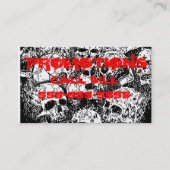 Zware metalen Visitekaartje 2 (Voorkant)