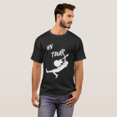 Zware Metalgitarist Op Tournee T-shirt (Voorkant volledig)