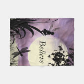 Zware moonlight Believe fleece deken (Voorkant (Horizontaal))