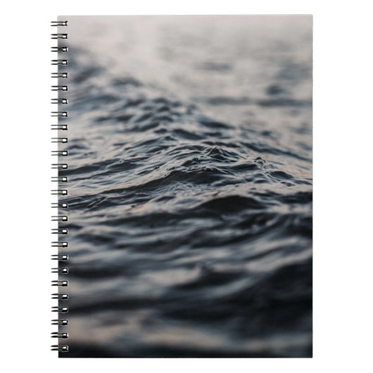 Zware oceaan overdag notitieboek (Voorkant)