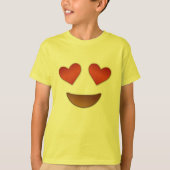 Zware ogen emoji t-shirt (Voorkant)