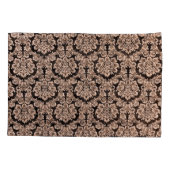 Zware paarse brokaat, abstracte achtergrond. kussensloop (Achterkant)