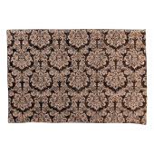 Zware paarse brokaat, abstracte achtergrond. kussensloop (Voorkant)