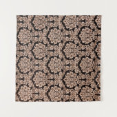 Zware paarse brokaat, abstracte achtergrond. wandkleed (Voorkant (horizontaal))