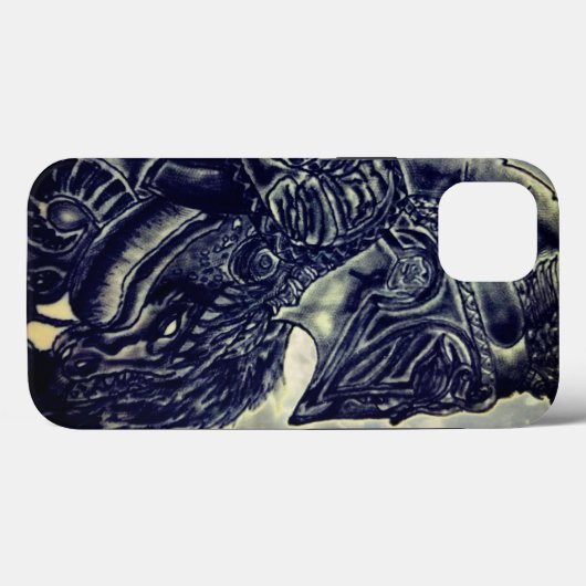 Zware pantser Case-Mate iPhone case (Achterkant (horizontaal))