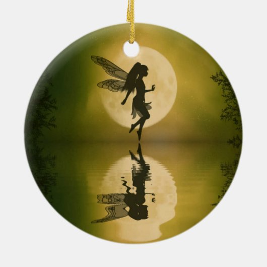 Zware reflecterende versiering keramisch ornament (Achterkant)