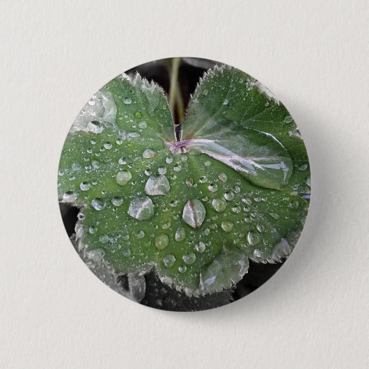 zware regenval ronde button 5,7 cm (Voorkant)