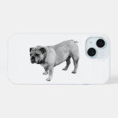 Zware Robuuste Vorm iPhone 15 Case (Achterkant horizontaal)
