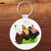 Zware Rooster-evaluatie Sleutelhanger (Voorkant)