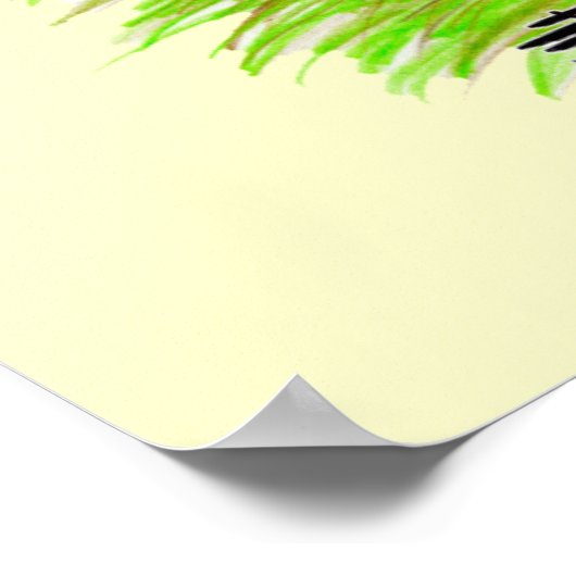 Zware Rooster Quartet Poster (Hoek)