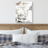 Zware sneeuwval in China Canvas Afdruk (Insitu (Slaapkamer))