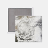 Zware sneeuwval in China Magneet (Voorkant / Achterkant)