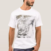 Zware sneeuwval in China T-shirt (Voorkant)