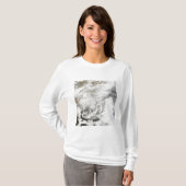 Zware sneeuwval in China T-shirt (Voorkant volledig)