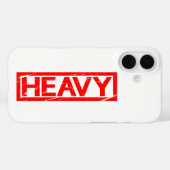 Zware stempel Case-Mate iPhone case (Achterkant (horizontaal))