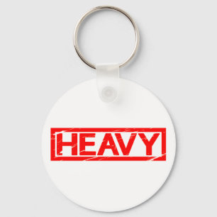 Zware stempel sleutelhanger