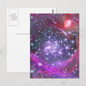 Zware sterren in Galaxy, Sagittarius Briefkaart (Voorkant / Achterkant)