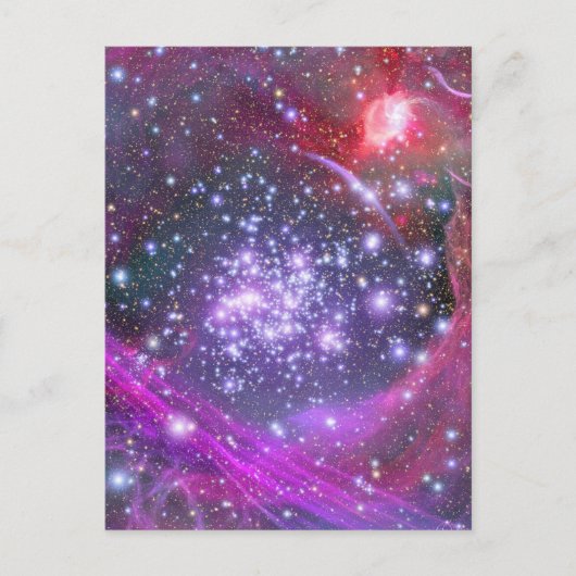 Zware sterren in Galaxy, Sagittarius Briefkaart (Voorkant)