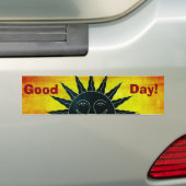Zware Sun Bumpersticker (Op auto)