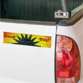 Zware Sun Bumpersticker (Op Truck)
