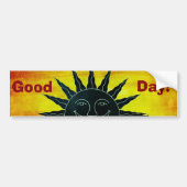 Zware Sun Bumpersticker (Voorkant)