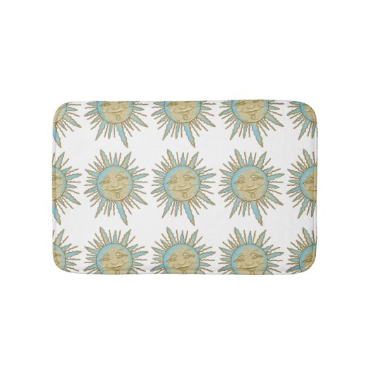 Zware Sun Face Badmat (Voorkant)