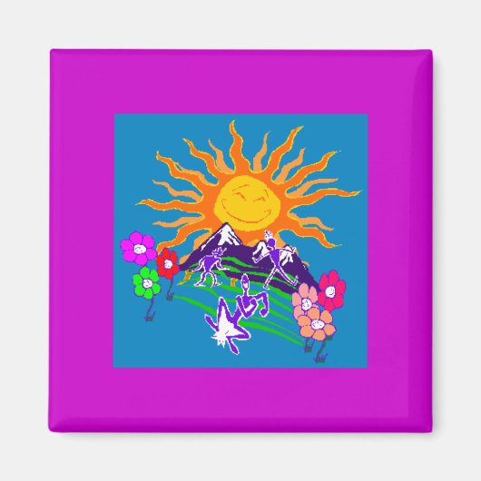 Zware Sun Magnet (Voorkant)