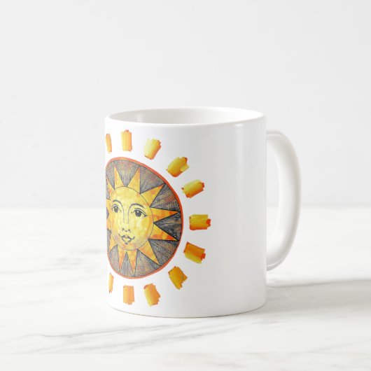 Zware Sun-Mok Koffiemok (Voorkant rechts)