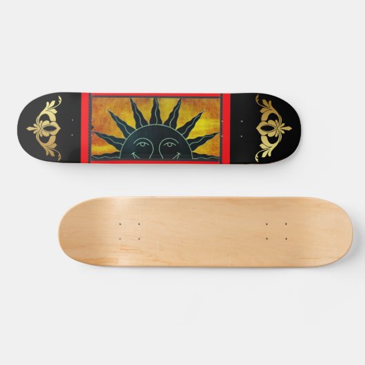 Zware Sun Skateboard (Horizontaal)